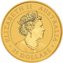 Moneda Canguro Australiano de Oro de 1/4 oz 2022