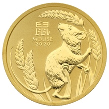 Perth Mint 1/2oz de Oro - 2020 Año del Ratón