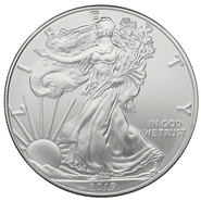 Moneda American Eagle de Plata de 1 oz 2019
