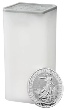 Moneda Britannia de Plata de 1 oz 2024