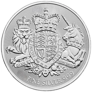 Moneda Escudo de Armas de Plata de 10 oz 2025