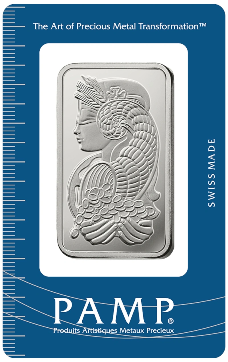 Lingote de Plata de 1 oz PAMP