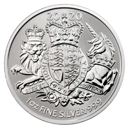 Moneda Escudo de Armas Real de Plata de 1 oz 2020