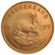 Moneda Krugerrand de 1 oz de Oro 1977