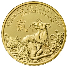 Royal Mint 1oz de Oro - 2020 Año de la Rata