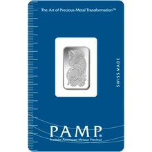 Lingote de Plata de 5 g PAMP