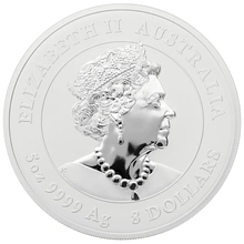 Moneda Perth Mint Calendario Lunar de Plata de 5 oz 2020 Año del Ratón