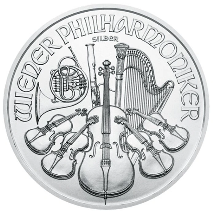 Moneda Filarmónica Viena de de Plata 1 oz 2022