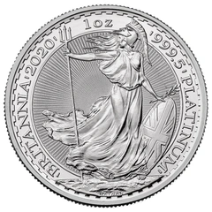 Moneda Britannia de Oro de 1 oz 2020