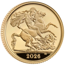 Juego de 3 Soberanos Proof 2026
