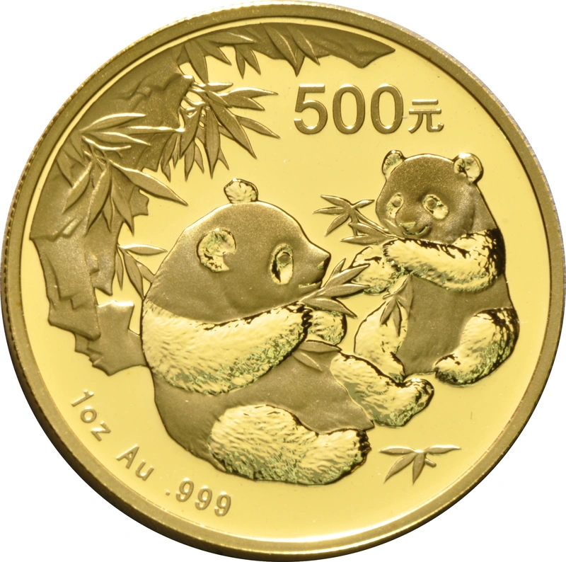 Moneda Panda Chino de Oro de 1 oz 2006