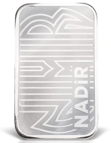 Lingote de Plata de 100 g Nadir