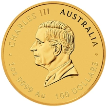 Moneda de oro de 1 oz del Año del Caballo de Perth Mint
