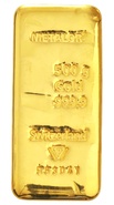 Lingotes de 500g de Oro