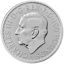 Moneda Britannia de Platino de 1 oz 2025