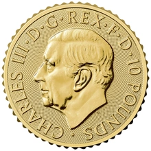 2024 Moneda de Oro de 1/10oz Armas Reales