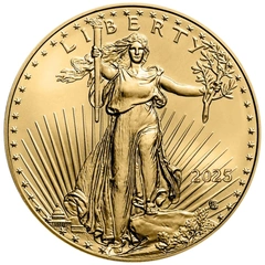 Moneda American Eagle de Oro de 1 oz 2025