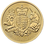 Moneda Escudo de Armas de Oro de 1/10 oz 2025