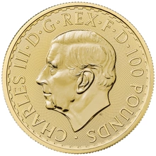 Moneda Britannia de Oro de 1 oz 2025
