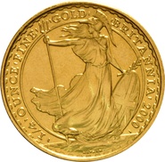 Britannnia de 1/4oz de Oro 2000