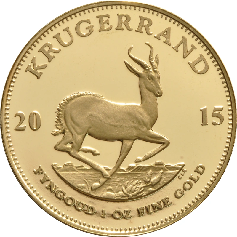 2015 Proof Krugerrand Gold Coin 1oz