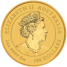Moneda Perth Mint Calendario Lunar de Oro de 1 oz 2021 Año del Buey
