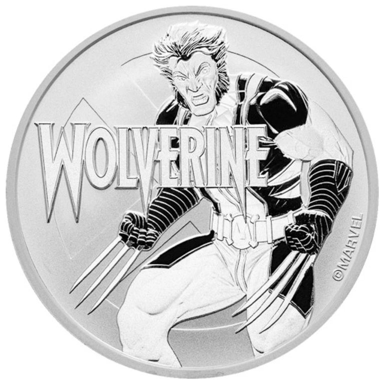 Moneda Lobezno de Plata de 1 oz 2021