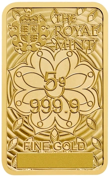Lingote de Oro de 5 g Lakshmi