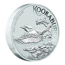 Moneda de plata australiana Kookaburra 2026 10 oz