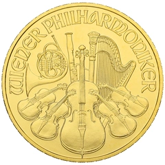 Moneda Filarmónica Viena de Oro de 1 oz 2020