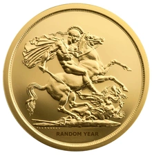 Moneda Soberano Quíntuplo de Oro