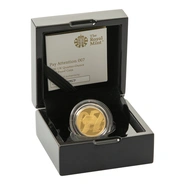 Moneda de James Bond de Oro de 1/4 oz Presta atención 007 Proof 2020