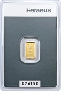 Lingotes de Oro de 1 g