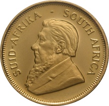 Krugerrand de 1/4oz de Oro 1980