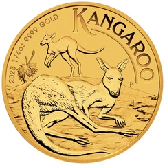 Moneda Canguro Australiano de Oro de 1/4 oz 2025