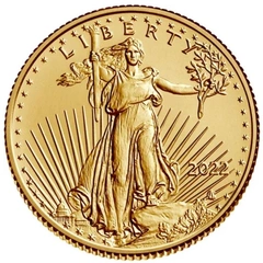 Moneda American Eagle de Oro de 1/10 oz 2022