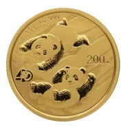 Moneda Panda Chino de Oro de 15 g 2022