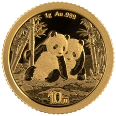 Moneda Panda Chino de Oro 1 g 2026