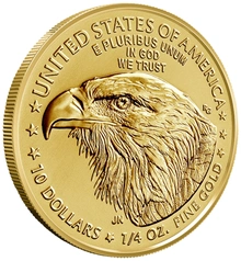 Moneda American Eagle de Oro de 1/4 oz 2026