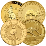 Moneda Cuarto de Onza de Oro Australiano Nugget Mejor Valor