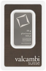 Lingotes de Platino de 50 g