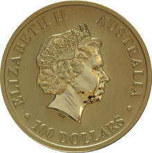 Moneda Nugget Australiano do Oro de 1 oz 2010