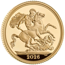 Moneda Soberano de Oro 2026 Proof