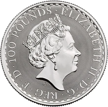 Moneda Britannia de Oro de 1 oz 2018