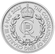 Moneda de Plata de 1 oz - Coronación Carlos III 2023