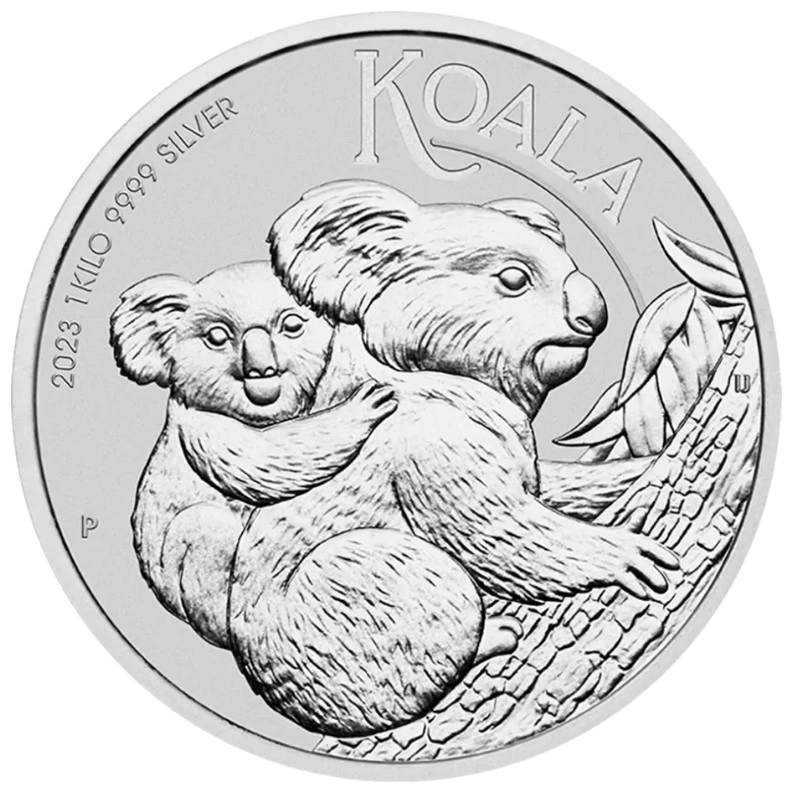Moneda Koala Australiano de Plata de 1 kg 2023