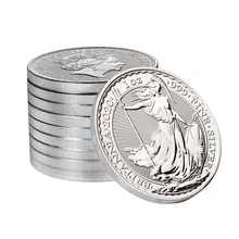 Moneda Britannia de Plata de 1 oz 2020