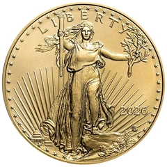 Moneda American Eagle de Oro de 1/4 oz 2026