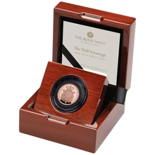 Moneda Medio Soberano de Oro Proof 2025 en Caja Original