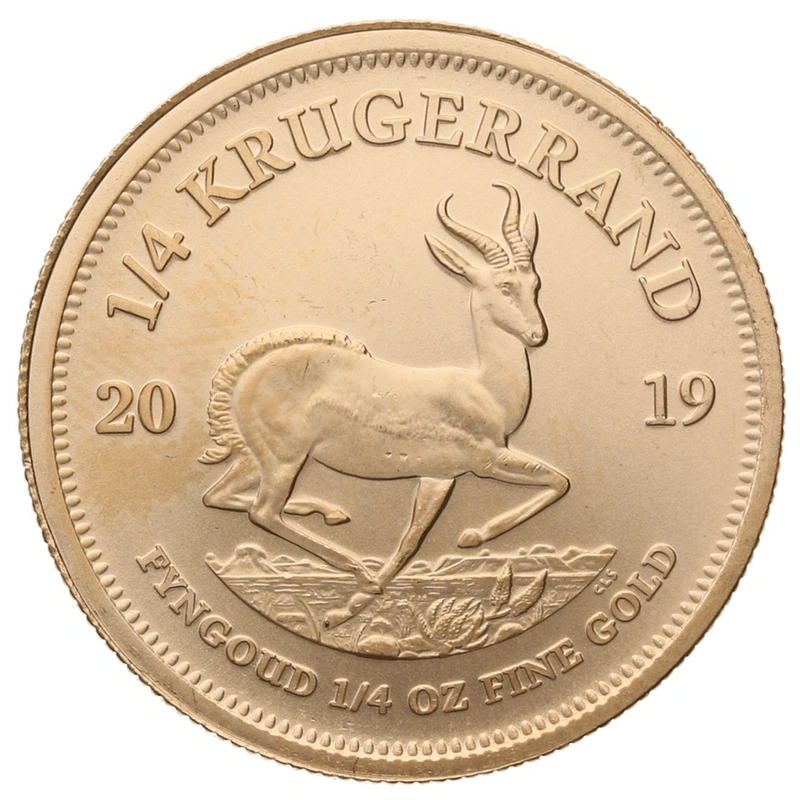 Moneda Krugerrand de 1/4 oz de Oro 2019